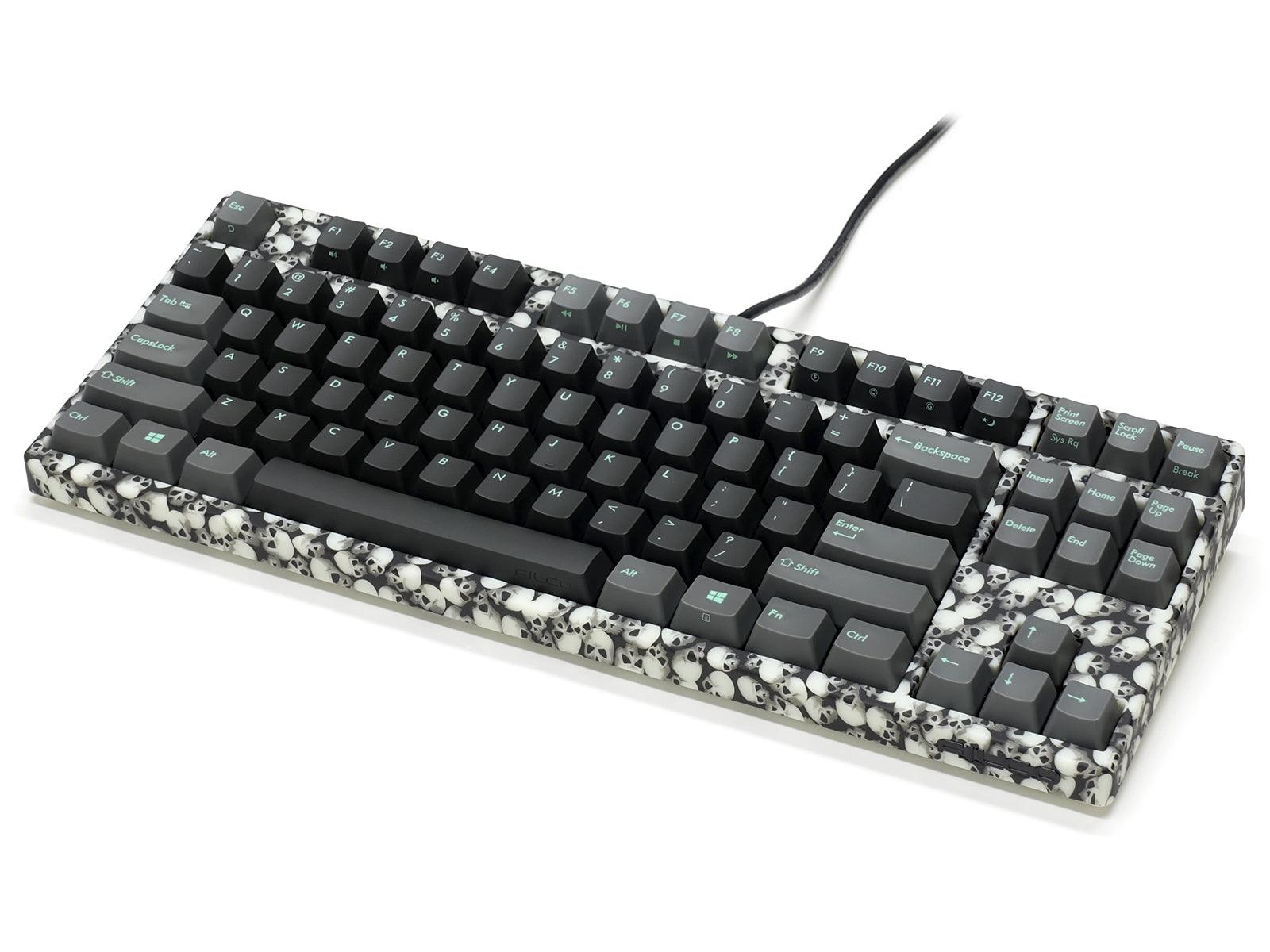 FILCO MAJESTOUCH LUMI S TENKEYLESS DOUBLE SHOT PBT 87 US ASCII MECHANICAL KEYBOARD LUMI SKULL (MX RED SWITCH) (FKBN87MRL/ECSP2LS) - DataBlitz