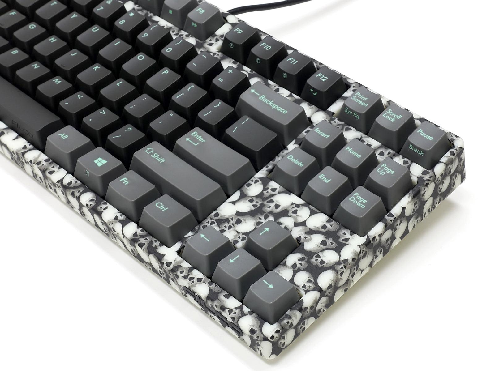 FILCO MAJESTOUCH LUMI S TENKEYLESS DOUBLE SHOT PBT 87 US ASCII MECHANICAL KEYBOARD LUMI SKULL (MX RED SWITCH) (FKBN87MRL/ECSP2LS) - DataBlitz