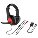 IPEGA GAMING HEADSET WITH AUDIO CONVERTER FOR (N-SWITCH/PS4/SMARTPHONES/ TABLETS/PC) (PG-R001) - DataBlitz