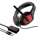 IPEGA GAMING HEADSET WITH AUDIO CONVERTER FOR (N-SWITCH/PS4/SMARTPHONES/ TABLETS/PC) (PG-R001) - DataBlitz