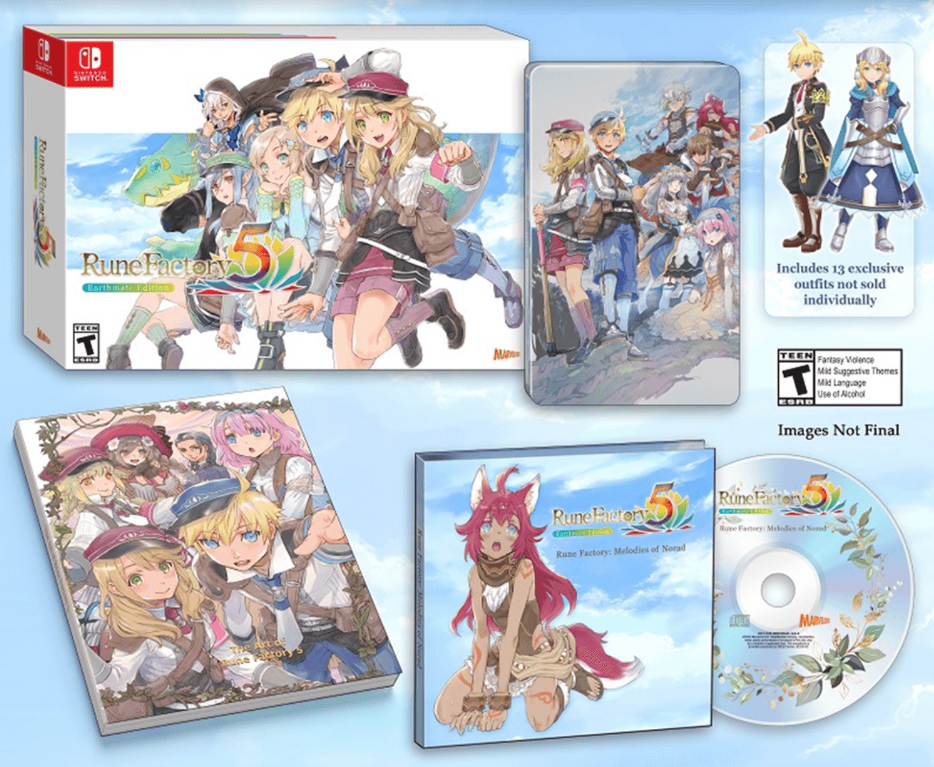 Nintendo Switch Rune Factory Earthmate Edition (US)