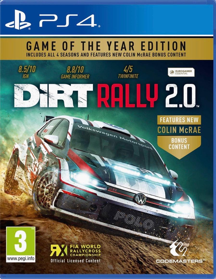 PS4 DIRT RALLY GAME OF THE YEAR EDITION
