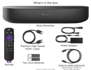 ROKU STREAMBAR 4K/HD/HDR STREAMING MEDIA PLAYER & PREMIUM AUDIO - DataBlitz