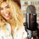 LOGITECH BLUE YETI X PROFESSIONAL MULTI-PATTERN USB MICROPHONE W BLUE VOICE (BLACKOUT) - DataBlitz