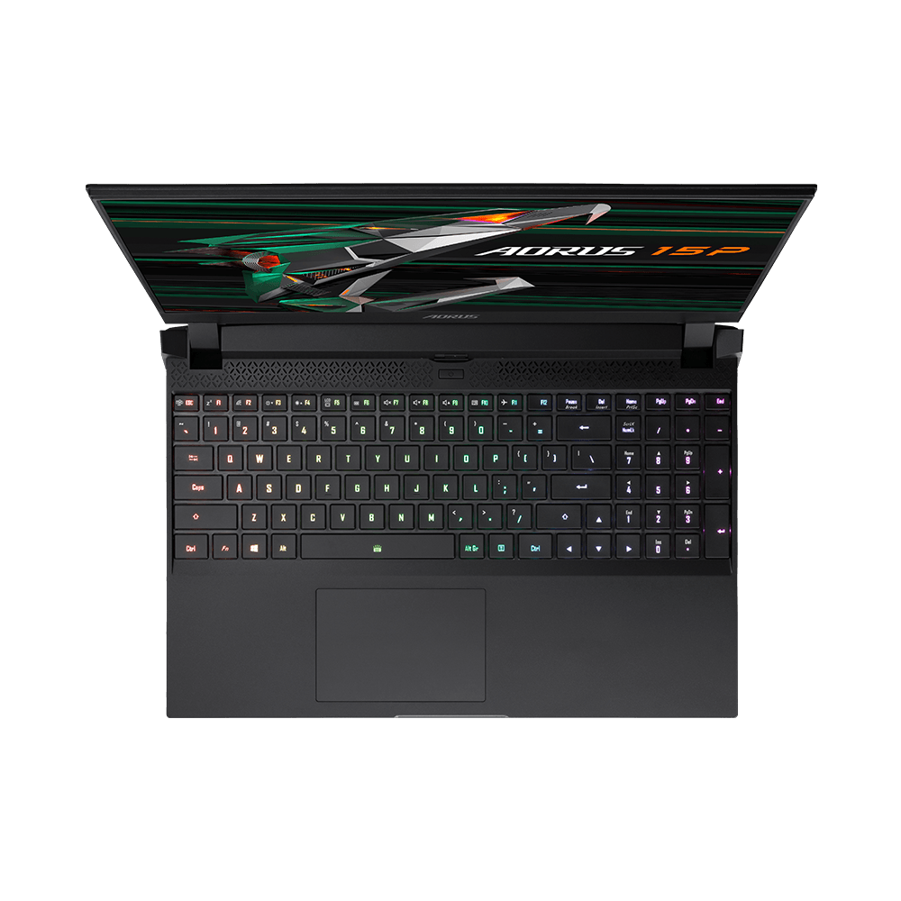 GIGABYTE AORUS 15P YD-73S1224G0 GAMING LAPTOP (BLACK) | 15.6" IPS | i7-11800H | 16GB DDR4 | 1TB SSD | RTX 3080 | WIN11 + GIGABYTE AORUS G2 BACKPACK (BLACK) - DataBlitz