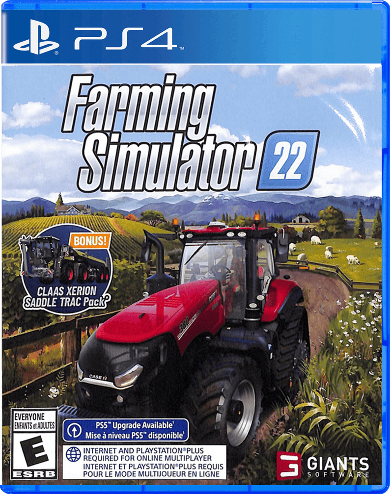 PS4-FARMING SIMULATOR 22 ALL (US) (ENG/FR)
