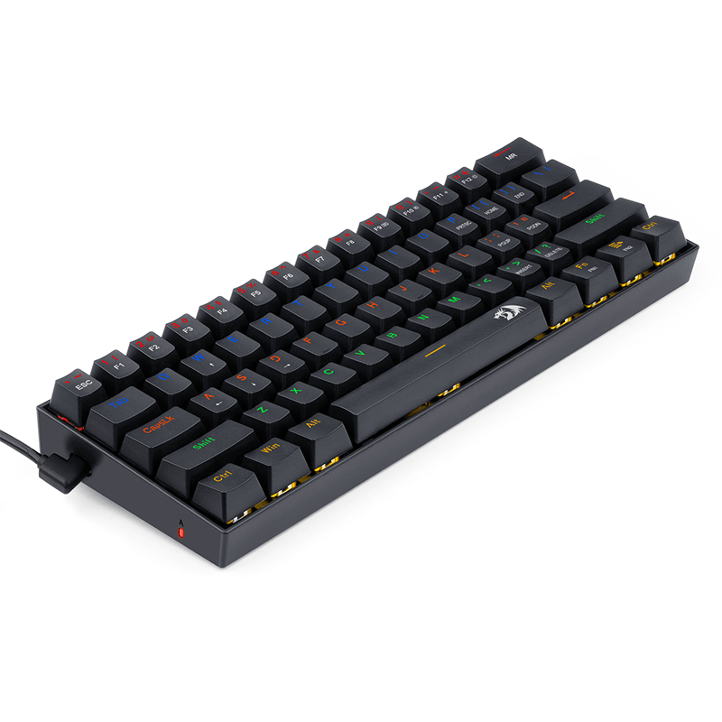 REDRAGON LAKSHMI K606R MECHANICAL GAMING KEYBOARD (DUST-PROOF RED) - DataBlitz