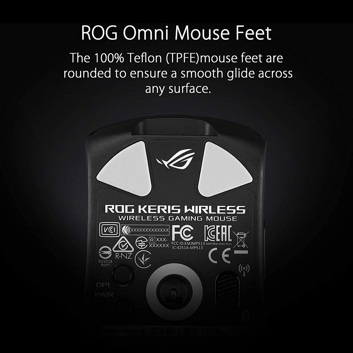 ASUS ROG KERIS WIRELESS GAMING MOUSE (P513) - DataBlitz