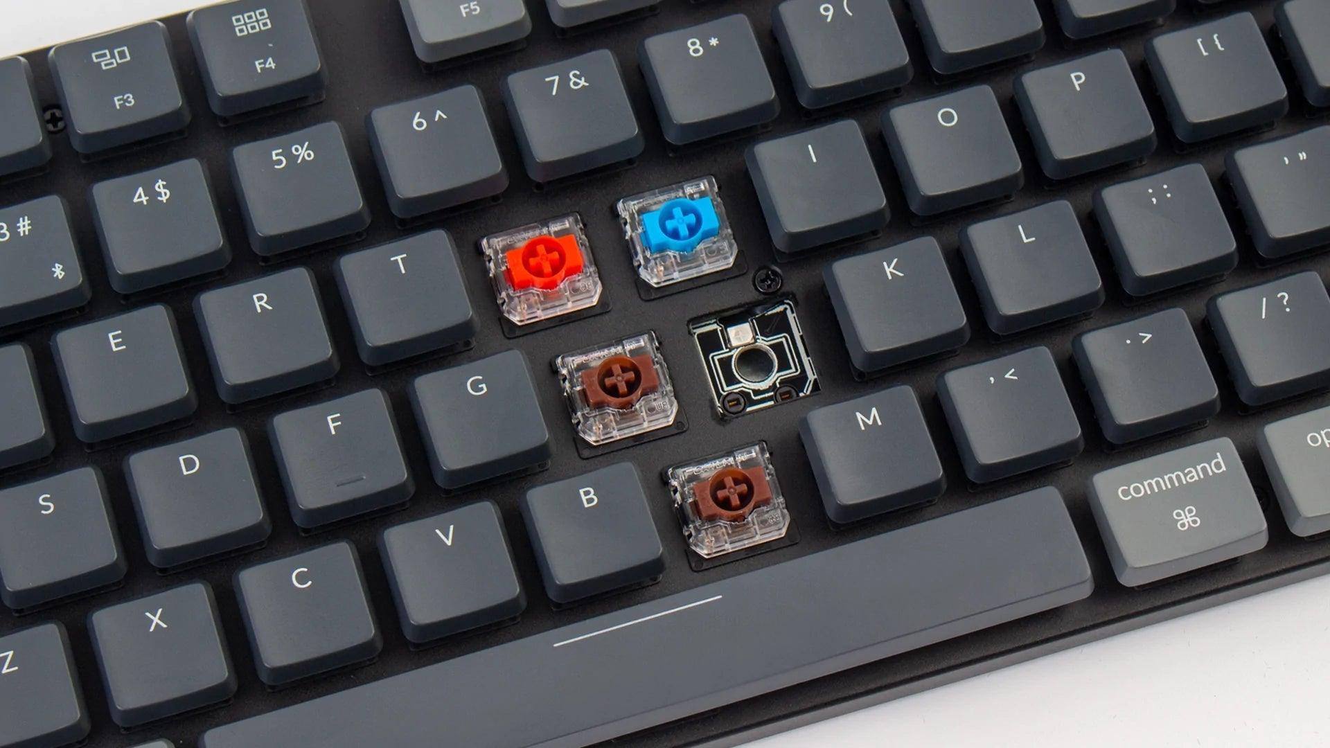 Keychron K5 SE Wireless Mechanical Hot-Swappable Optical White Backlight Keyboard (Red Switch) (K5SED1) - DataBlitz