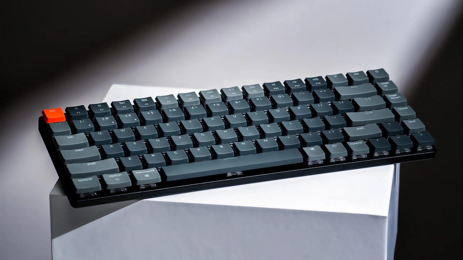 KEYCHRON K3 RGB Backlight Low Profile Wireless Mechanical Keyboard (Gateron Brown Switch) (K3B3) - DataBlitz