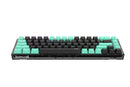 Redragon Castor Pro Wired/2.4G/BT 68-Keys RGB Gaming Keyboard - Yellow Switch (Black/Green) (K631RGB-PRO-BG) - DataBlitz