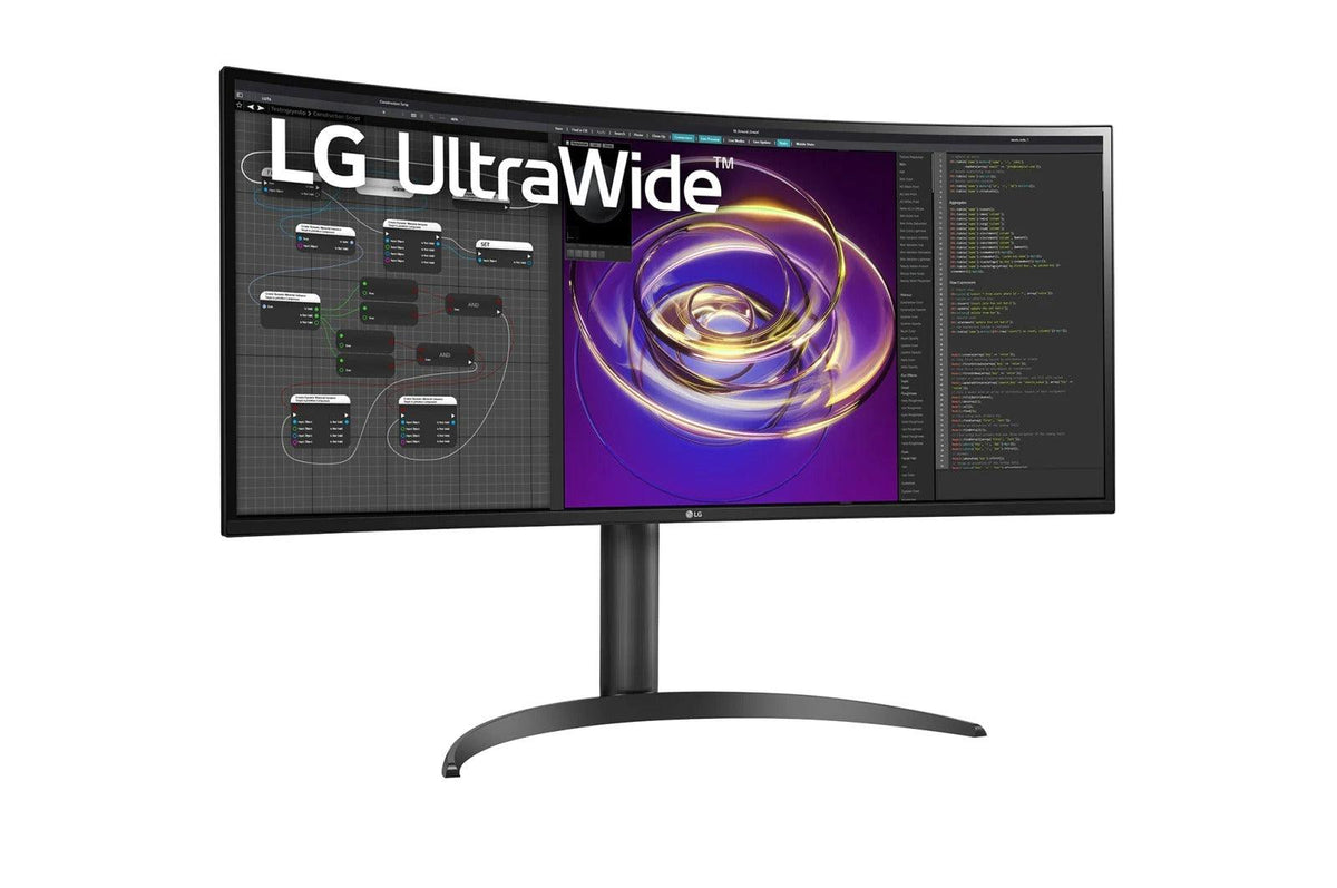 LG 34WP85C-B 34” Curved Ultrawide QHD Monitor - DataBlitz