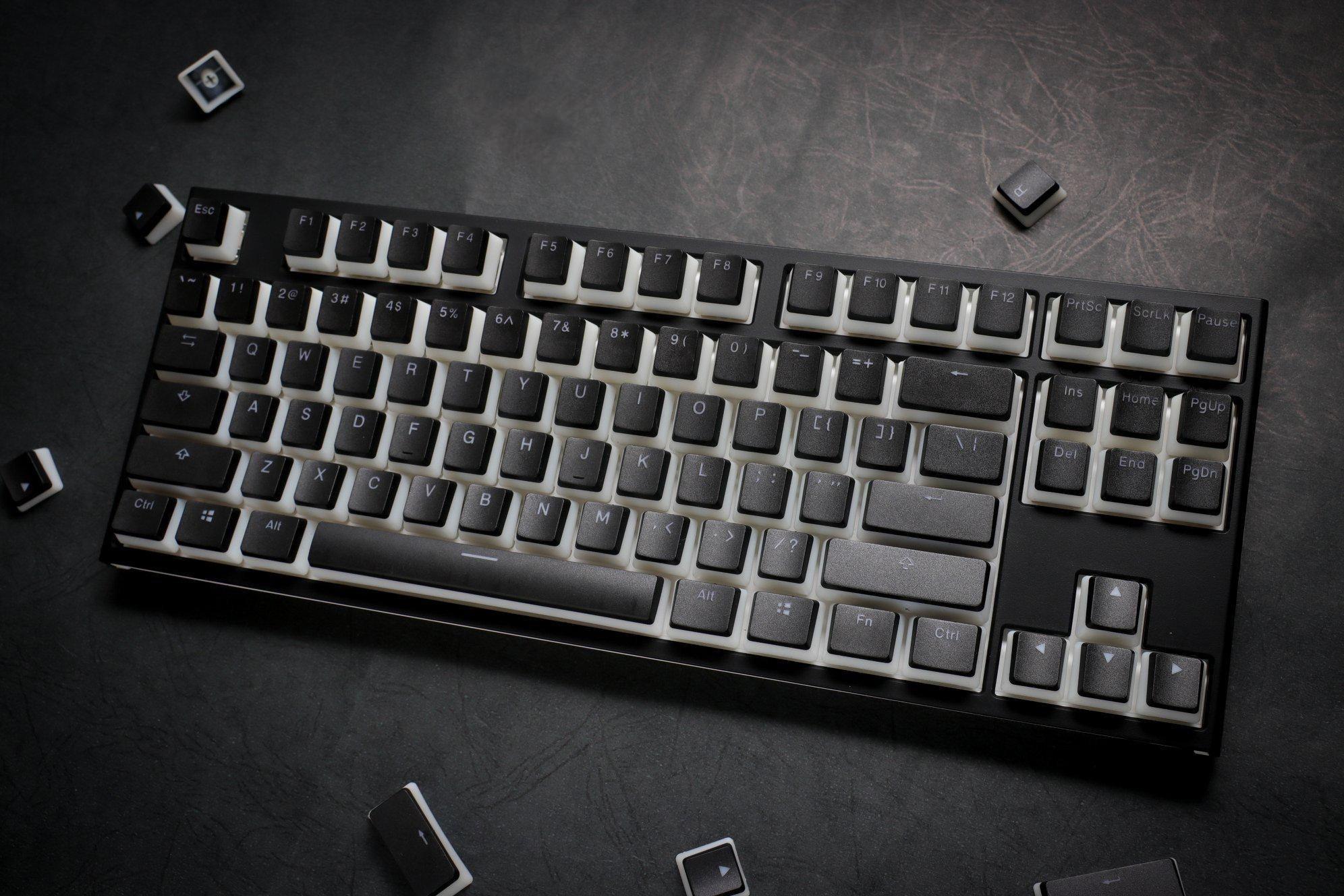 DUCKY ONE 2 RGB TKL LED DOUBLE SHOT PBT PUDDING EDITION MECHANICAL KEYBOARD (CHERRY MX RGB BROWN SWITCH) (DKON1787ST-BUSPDAZTP) - DataBlitz