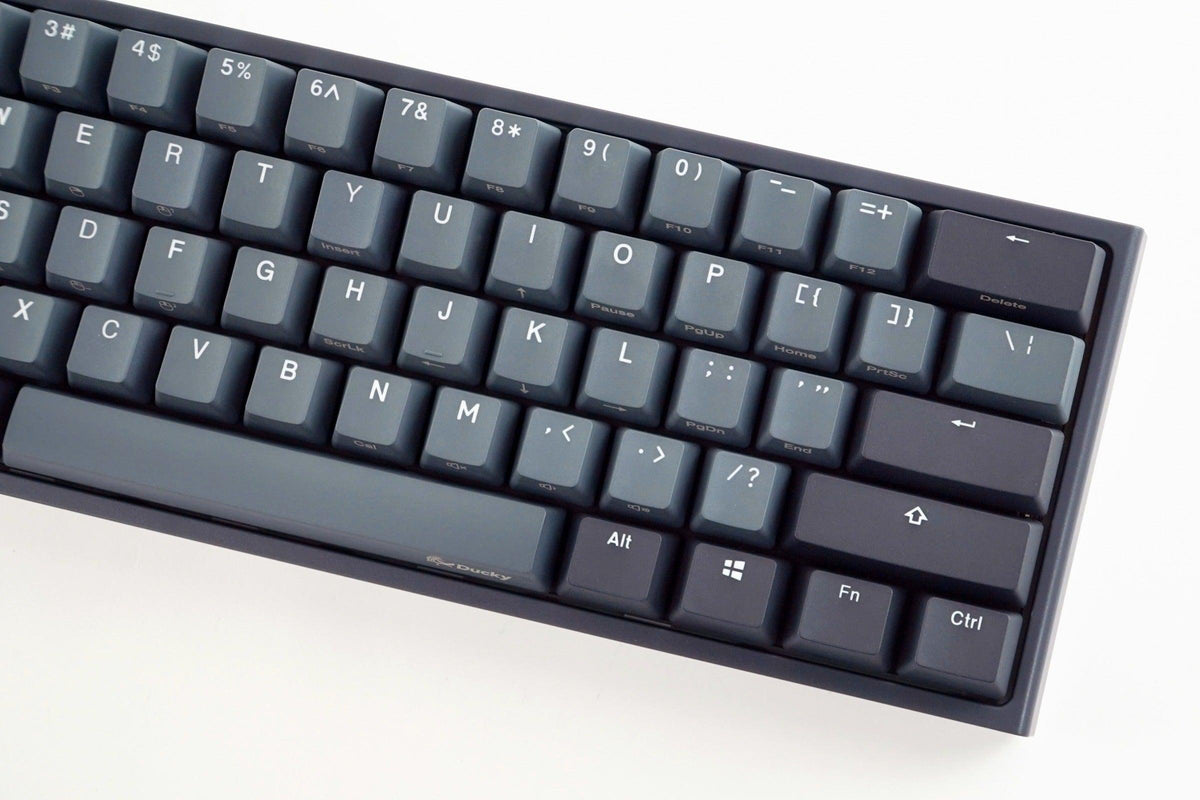 DUCKY ONE 2 MINI SKYLINE WHITE LED DOUBLE SHOT PBT MECHANICAL KEYBOARD (CHERRY RED SWITCH) (DKON1861S-RUSPDZZWS) - DataBlitz