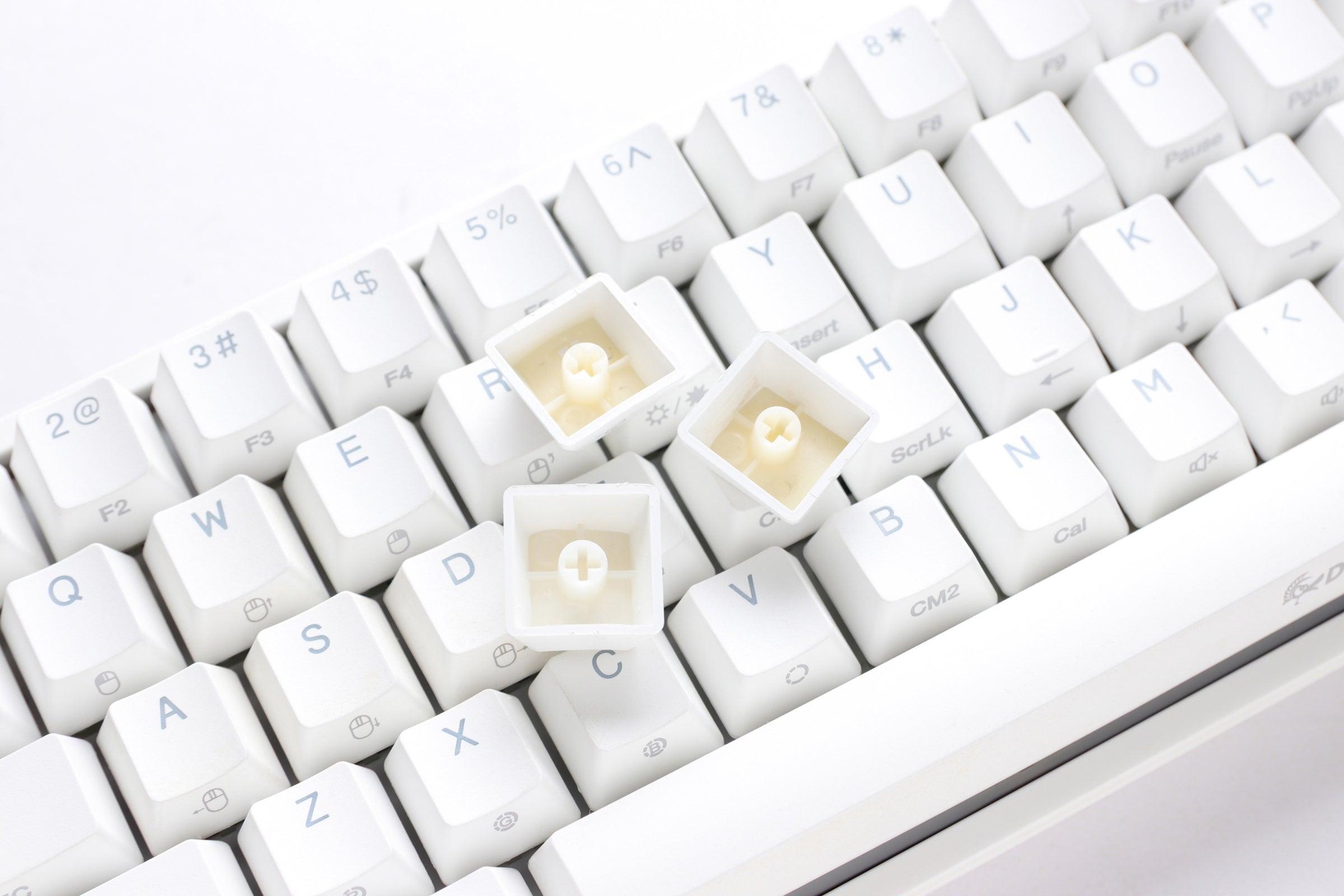 Ducky One 2 Pro Mini Pure White RGB LED 60% Double Shot PBT Mechanical Keyboard (Kailh Box Red Switch) (DKON2061ST-KUSPDWWTR2) - DataBlitz