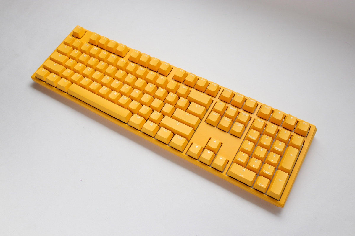DUCKY One 3 Yellow Full-Size Hotswap RGB Double Shot PBT Mechanical Keyboard (Cherry RGB Red) (DKON2108ST-RUSPDYDYYYC1) - DataBlitz