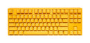 Ducky One 3 Yellow TKL Hotswap RGB Double Shot PBT Quack Mechanical Keyboard (Cherry RGB Brown) (DKON2187ST-BUSPDYDYYYC1) - DataBlitz