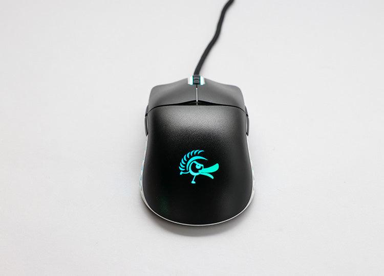DUCKY FEATHER BLACK & WHITE EDITION GAMING MOUSE (DMFE20O-OAZPA7A) - DataBlitz