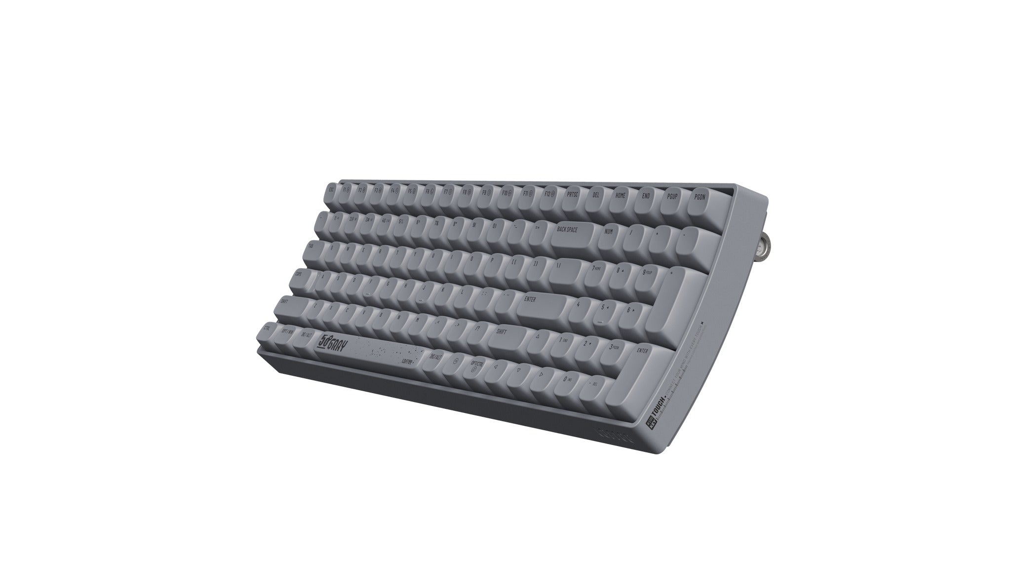 Lofree Touch 100 Keys Triple Mode Wireless Mechanical Keyboard (Grey)