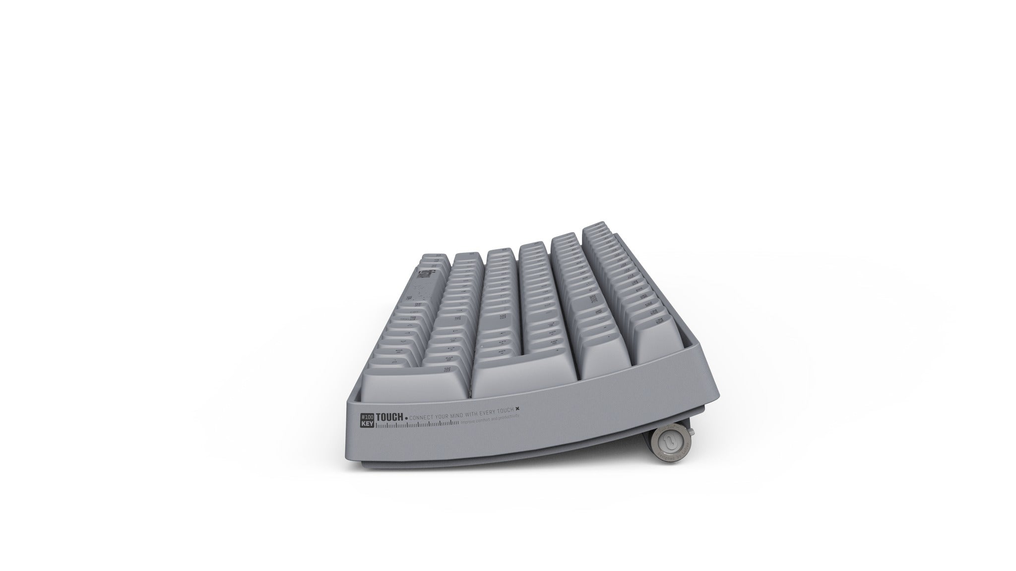 Lofree Touch 100 Keys Triple Mode Wireless Mechanical Keyboard (Grey)