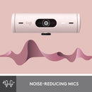 Logitech Brio 500 Full HD Webcam With HDR (Rose) - DataBlitz