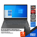 LENOVO IDEAPAD FLEX 5 14ALC05 82HU00E6PH LAPTOP (GRAPHITE GREY) | 14" FHD | RYZEN 5 5500U | 8GB DDR4 | AMD RADEON | WIN10 + MS OFFICE HOME & STUDENT 2019 + LENOVO LAPTOP CASUAL BACKPACK B210 - DataBlitz
