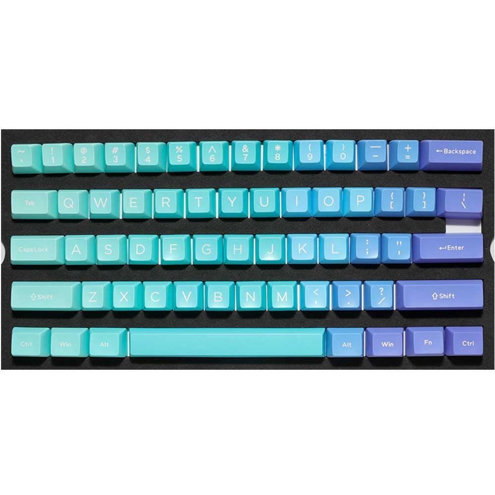 DUCKY 108-KEY ABS SEAMLESS DOUBLESHOT AZURE SA KEYCAP SET (DKSA108-USADZZWSA) - DataBlitz