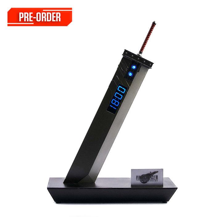 Final Fantasy VII Remake Digital Clock - Buster Sword (Re-Production) - DataBlitz