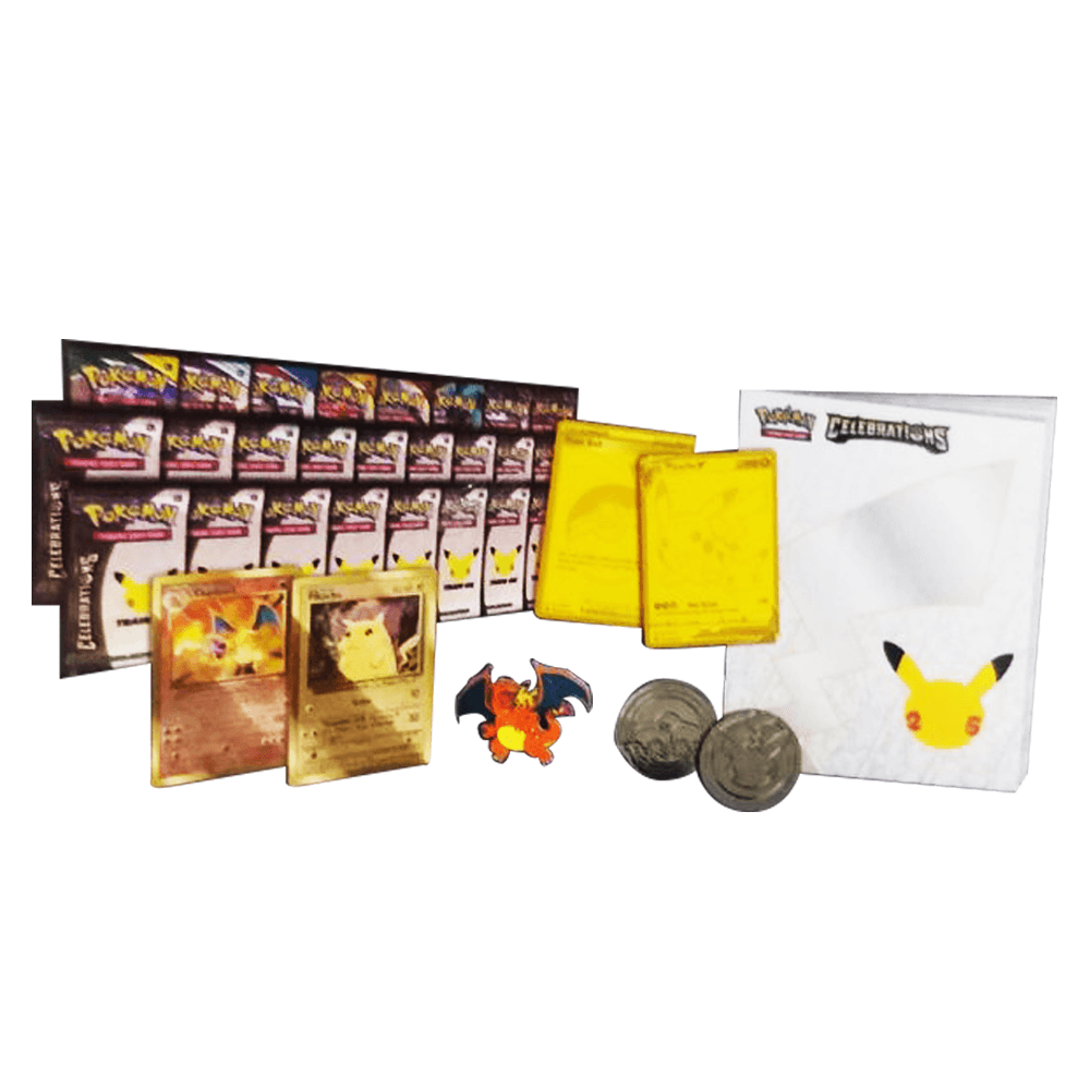 POKEMON TRADING CARD GAME 25TH ANNIVERSARY CELEBRATIONS ULTRA-PREMIUM COLLECTION POKEMON TRADING CARD GAME 25TH ANNIVERSARY CELEBRATIONS ULTRA-PREMIUM COLLECTION
