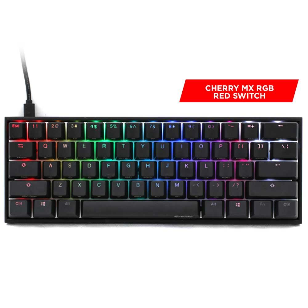 Ducky Mecha Mini V2 Mechanical Keyboard (Cherry Mx RGB Red Switch) (DKME2061ST-RUSPDAAT1) - DataBlitz
