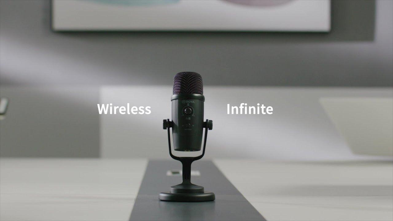 BOYA BY-PM500W WIRED/WIRELESS DUAL-FUNCTION USB MICROPHONE - DataBlitz