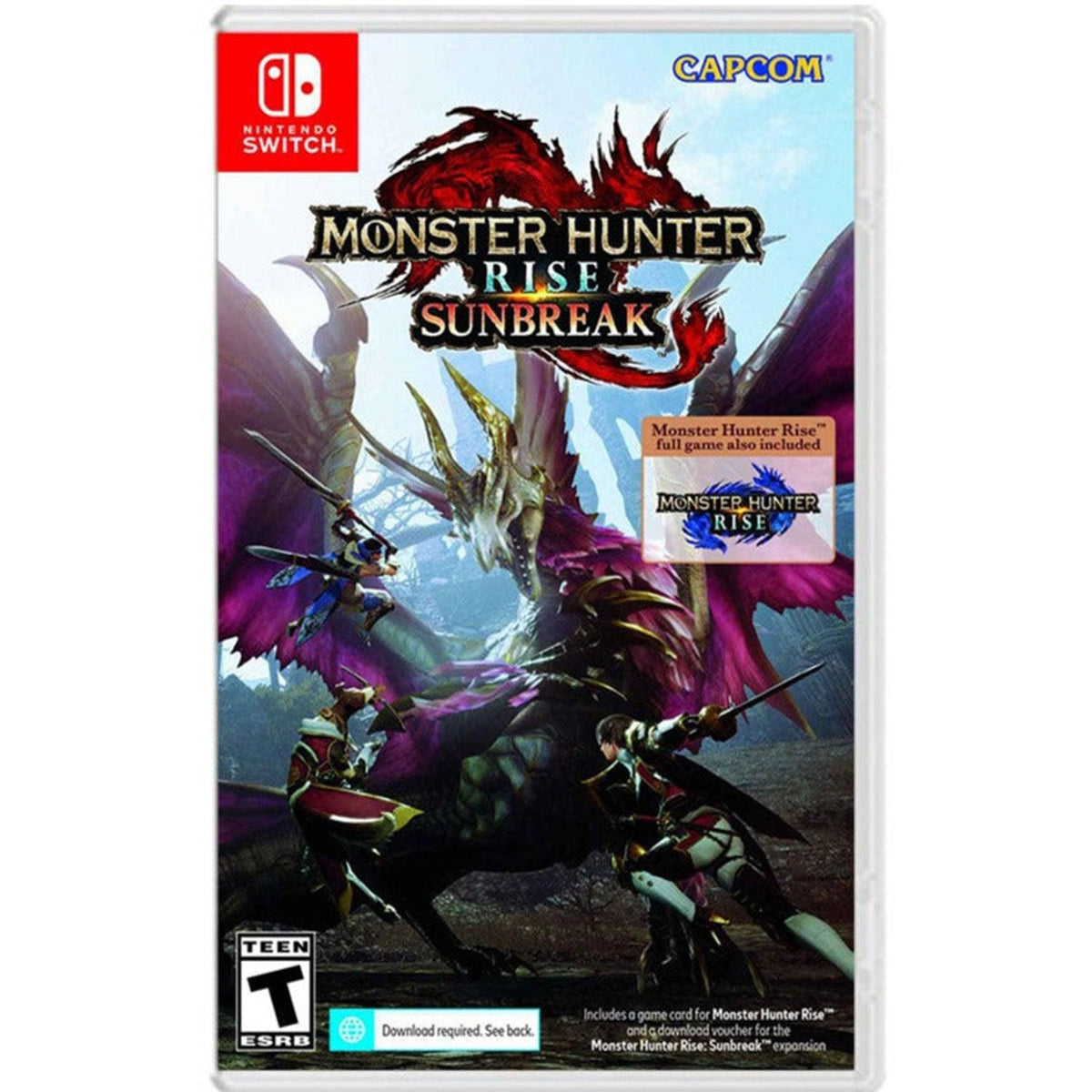 Nintendo Switch Monster Hunter Rise Sunbreak Master Ed.