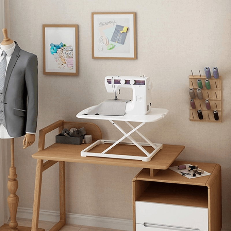 FLEXISPOT STANDING DESK CONVERTERS ML2 27-INCHES (WHITE) - DataBlitz