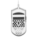 COOLER MASTER MM710 PRO-GRADE GAMING MOUSE WITH HONEYCOMB SHELL AND ULTRAWEAVE CABLE (GLOSSY WHITE) - DataBlitz