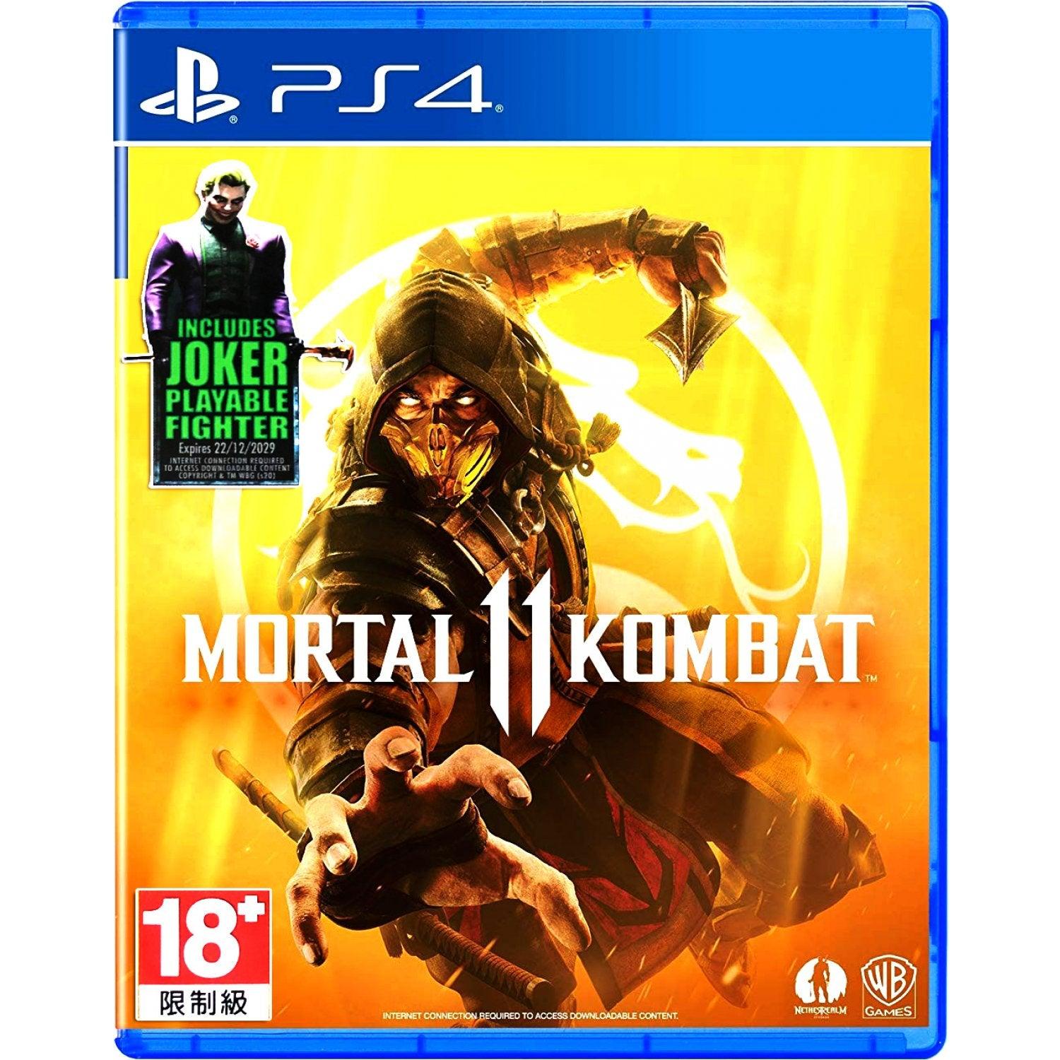 PS4 MORTAL KOMBAT 11 INCLUDES JOKER DLC REG.3 - DataBlitz