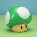 PALADONE SUPER MARIO BROS 1 UP MUSHROOM LIGHT (GREEN) (PP4681NN) - DataBlitz
