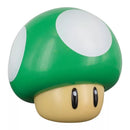 PALADONE SUPER MARIO BROS 1 UP MUSHROOM LIGHT (GREEN) (PP4681NN) - DataBlitz