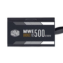 Cooler Master MWE 500 Bronze V2 230V Power Supply - DataBlitz