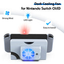 DOBE NSW Dock Cooling Fan For N-S Oled Console Dock (White) (TNS-1155) - DataBlitz