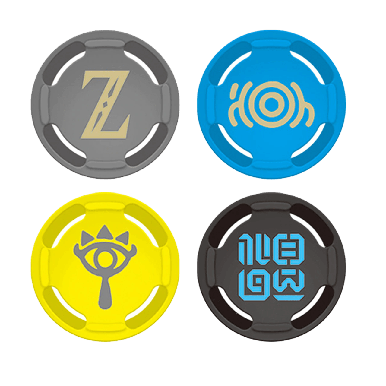 HORI NSW THE LEGEND OF ZELDA BREATH OF THE WILD ANALOG CAPS (SET OF 4) (NSW-092U) - DataBlitz