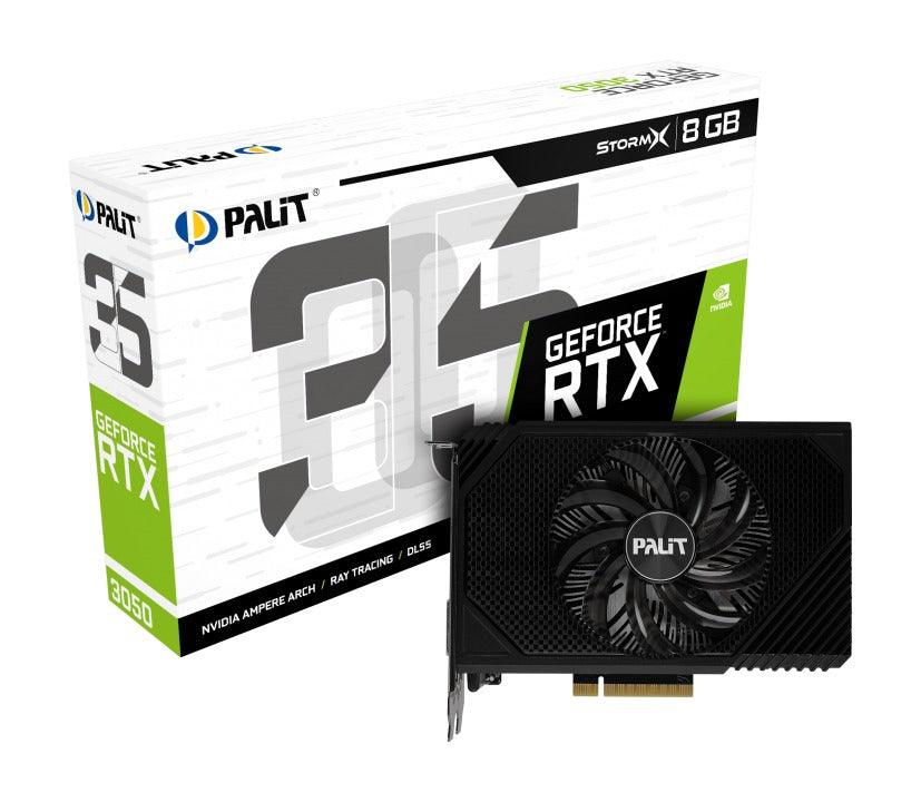 Palit GeForce RTX 3050 StormX 8GB GDDR6 Graphics Card - DataBlitz