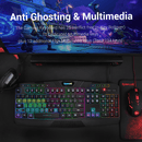 REDRAGON GAMING ESSENTIALS 4 IN 1 SET (KEYBOARD/MOUSE/MOUSEPAD/HEADSET) (S101-BA-2) - DataBlitz