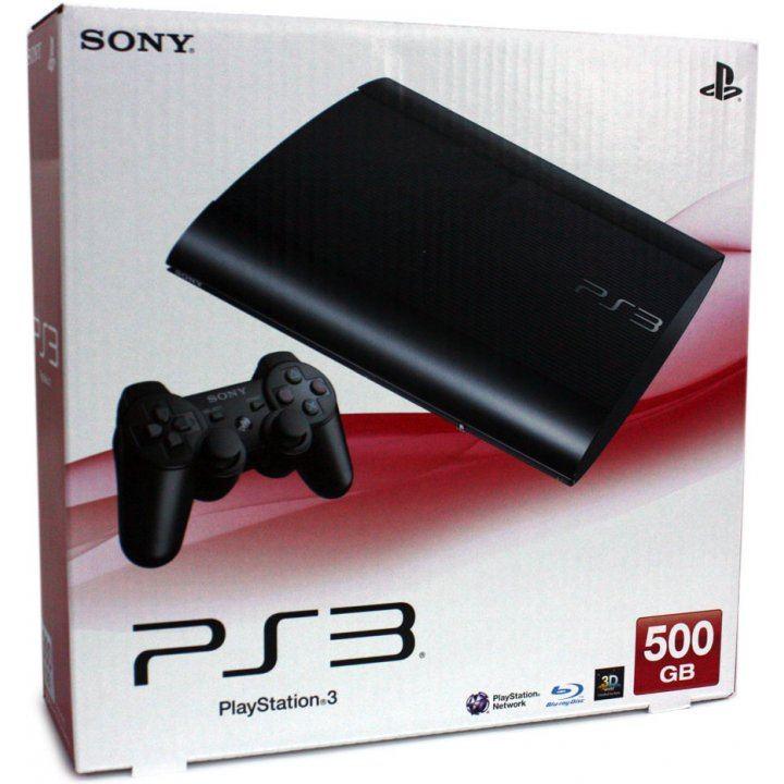 PS3 Console Super Slim 500GB REG.3 Charcoal Black (HK)