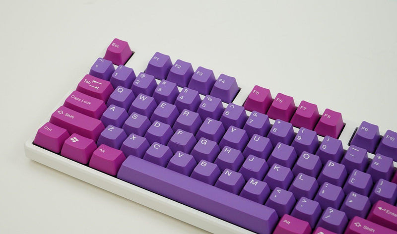 TAIHAO DOUBLE SHOT ABS KEYCAPS SET FOR CHERRY MX SWITCH (104-KEYS) (PURPLE MYSTERY) (C01PP202) - DataBlitz