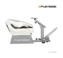 PLAYSEAT EVOLUTION WHITE VINYL/SILVER FRAME FOR PS2/PS3/360/WII/MAC/PC (REM.00006) - DataBlitz