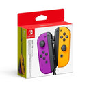 NSW JOY-CON LEFT/RIGHT CONTROLLER NEON PURPLE/NEON ORANGE (MDE) - DataBlitz