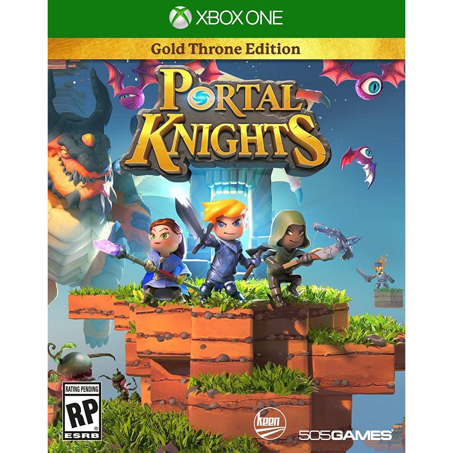 XBOX ONE PORTAL KNIGHTS GOLD THRONE EDITION (US) - DataBlitz