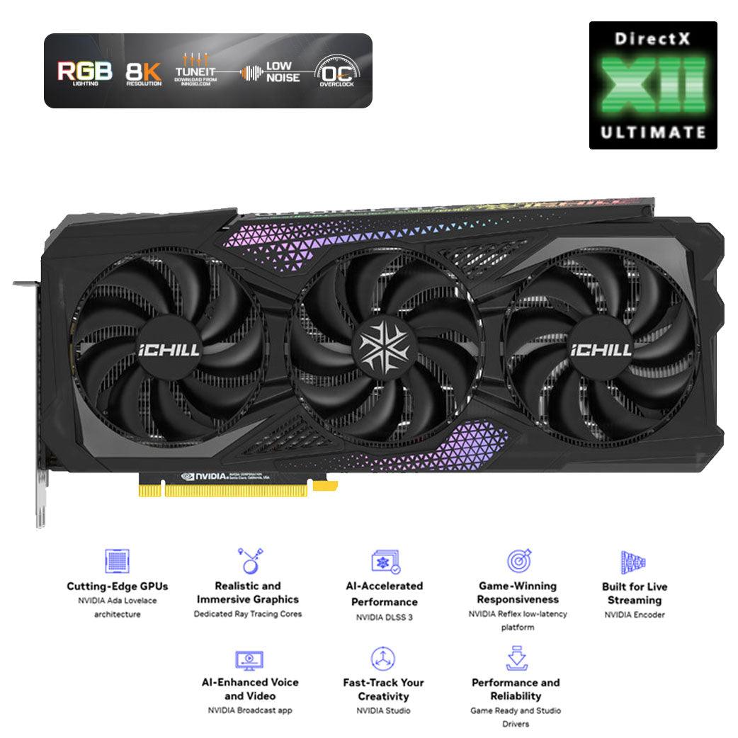 DataBlitz - INNO3D GeForce RTX 4090 ICHILL X3 Graphics Card
