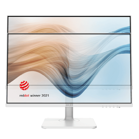 MSI MODERN MD241PW 23.8" FHD EYE CARE MONITOR (WHITE) - DataBlitz
