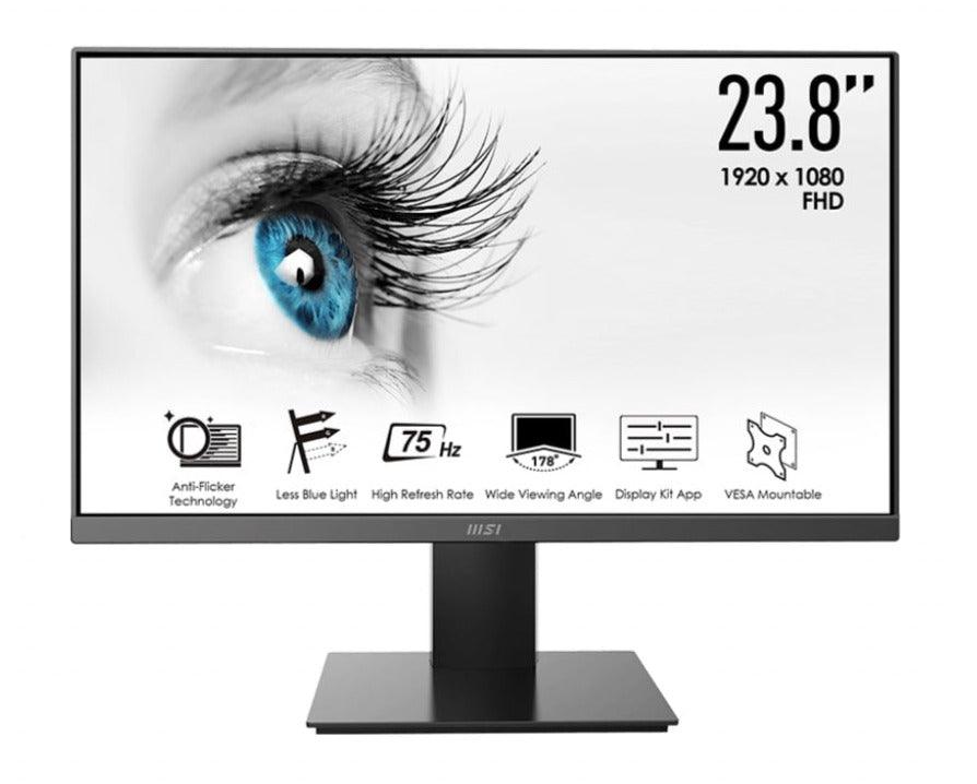 MSI PRO MP241X 23.8” FHD FLAT PANEL MONITOR - DataBlitz